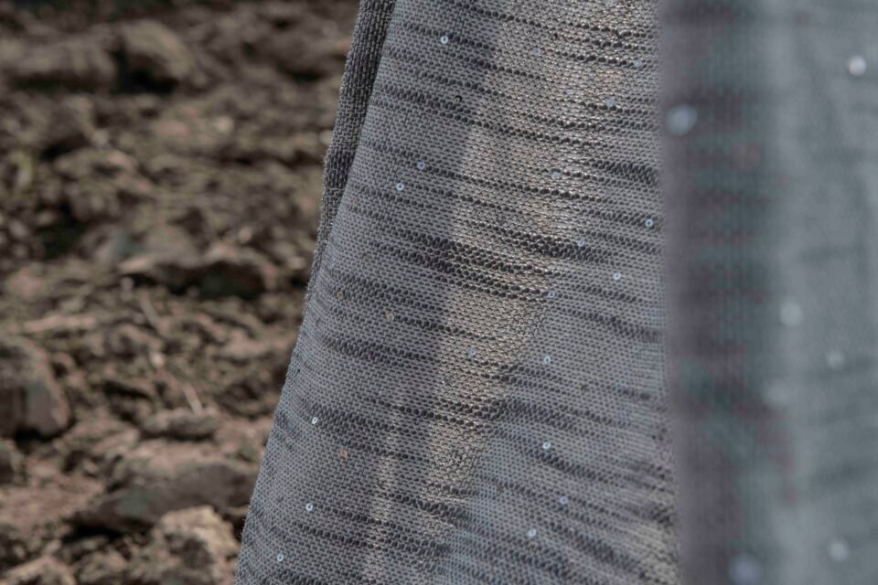 ALMONTE, sade dokusunu zarif sim işlemelerle zenginleştiren, modern ve göz alıcı bir fon perde tasarımıdır. İnce parlak detaylar, gün ışığında ve akşam aydınlatmasında farklı açılardan hafifçe yansıyarak mekâna ışıltılı bir atmosfer kazandırır.